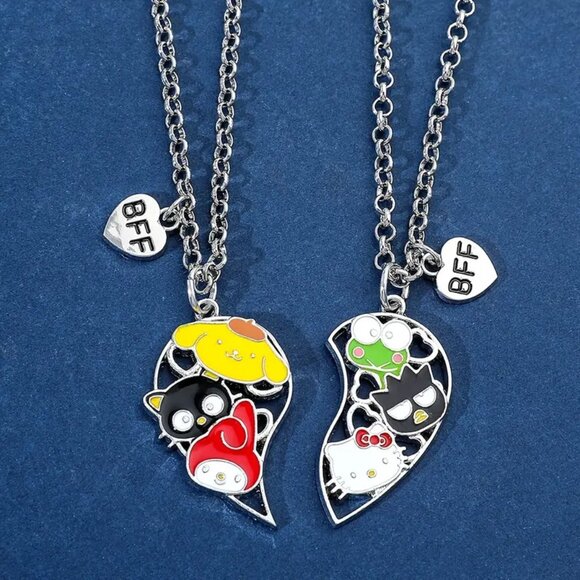 2 paired pendants for best friends - Picture 3 of 5